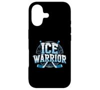 Custodia per iPhone 17 ICE WARRIOR per un giocatore di hockey Frozen Rink Power