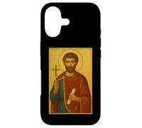 Custodia per iPhone 17 Icona cristiana ortodossa di San Giustino martire