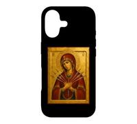 Custodia per iPhone 17 Icona della Madonna Addolorata - Le Sette Spade di Maria