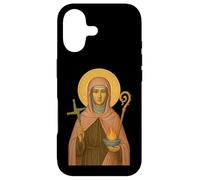 Custodia per iPhone 17 Icona ortodossa di Santa Brigida d'Irlanda - Cristiana