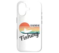 Custodia per iPhone 17 I'd Rather be Fishing - Fisherman Present - Divertente pesca con la pesca
