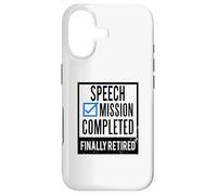 Custodia per iPhone 17 Idea regalo pensionamento Discorso in pensione