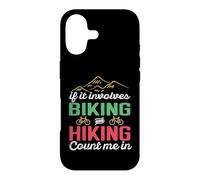 Custodia per iPhone 17 If It Involves Biking And Hiking Count Me In Camping Camper