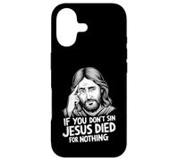 Custodia per iPhone 17 If You Don't Sin Jesus Died For Nothing