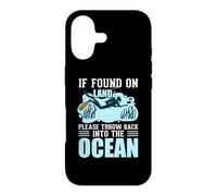 Custodia per iPhone 17 If You On Land Throe Me back Into The Ocean Scuba Diving