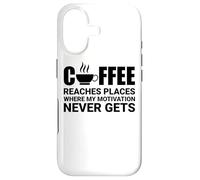 Custodia per iPhone 17 Il caffè raggiunge luoghi dove la motivazione non arriva mai
