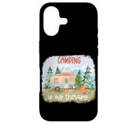 Custodia per iPhone 17 Il campeggio è la mia terapia Camper nella foresta o nei boschi
