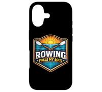 Custodia per iPhone 17 Il canottaggio alimenta il mio motto dell'atleta della squadra Soul Row