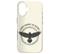 Custodia per iPhone 17 Il corvo sostiene sempre le streghe streghe corvo gotico occulto