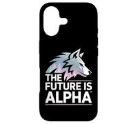 Custodia per iPhone 17 Il futuro è Alpha Wolf Meme Fearless Alpha Sigma Werewolf