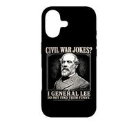 Custodia per iPhone 17 Il generale Lee non trovo le barzellette sulla guerra civile divertenti per i neri