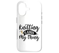Custodia per iPhone 17 Il lavoro a maglia è un po 'il mio amante del mestiere