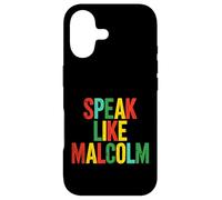 Custodia per iPhone 17 Il mese della storia nera parla come Malcolm Juneteenth