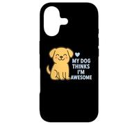 Custodia per iPhone 17 Il mio cane pensa che io sia un fantastico cucciolo carino