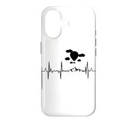 Custodia per iPhone 17 Il mio cuore batte per l'ECG del pallonaro
