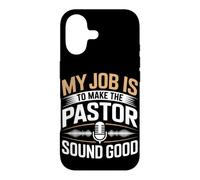 Custodia per iPhone 17 Il mio lavoro è rendere Pastor Sound Good Audio Engineer