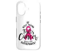 Custodia per iPhone 17 Il mio migliore amico combatte il cancro al seno Qual è il tuo super potere