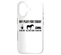 Custodia per iPhone 17 Il mio piano per oggi Lezioni di equitazione