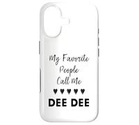 Custodia per iPhone 17 Il mio preferito Persone Chiamami Dee Dee Zia Nonna Mamma