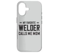 Custodia per iPhone 17 Il Mio Saldatore Preferito Chiama Mia Madre Saldatrice Donna