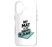 Custodia per iPhone 17 Il mio tappetino da yoga è il mio posto felice per lo yoga