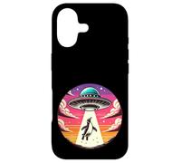 Custodia per iPhone 17 Il pinguino ha rapito il rapimento dello spazio esterno della navicella spaziale aliena