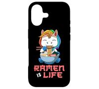 Custodia per iPhone 17 Il Ramen Unicorno Kawaii È Vita Anime Japan