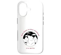 Custodia per iPhone 17 Il riscaldamento globale creato dall'uomo è un mito (Grafica dell'orso polare)