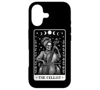 Custodia per iPhone 17 Il violoncellista suonatore di violoncello scheletro Tarocchi Witchy Moon