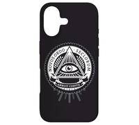 Custodia per iPhone 17 illuminati tutti gli occhi vedenti cospirazione illusione piramide