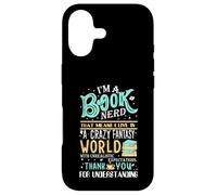 Custodia per iPhone 17 I'm a Book Nerd