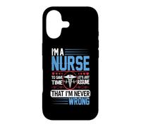 Custodia per iPhone 17 I'm A Nurse To Save Time Let's Just Assume Nursing Nurses