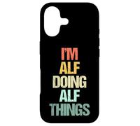 Custodia per iPhone 17 I'm Alf Doing Alf Things - Divertente Detto Umorismo Nome Fresco Alf