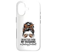 Custodia per iPhone 17 I'm Better Than My Husband At Fantasy Football