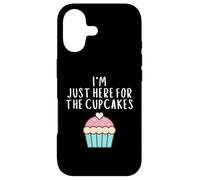 Custodia per iPhone 17 I'm Just Here For The Cup Cakes Dolce Dolce Rosa Cup Cake