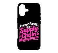 Custodia per iPhone 17 I'M NOT BOSSY I'M SUPPLY CHAIN MANAGEMENT