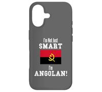 Custodia per iPhone 17 I'm Not Just Smart Angolan Bandiera Paese Angola