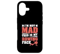 Custodia per iPhone 17 I'm Not Mad This Is My Rowing Face - Ergometro Rower divertente
