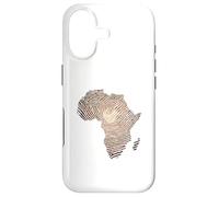 Custodia per iPhone 17 Impronta digitale dell'Africa della melanina