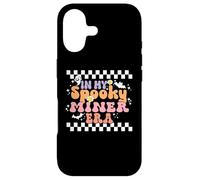 Custodia per iPhone 17 In My Spooky Miner Era Retro Groovy Funny Halloween