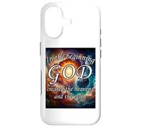 Custodia per iPhone 17 In principio Dio creò i cieli e la terra