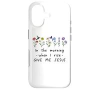 Custodia per iPhone 17 In the Morning When I Rise Give Me Jesus Sign,Christian God