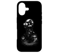 Custodia per iPhone 17 Incantevole strega Halloween luna rituale con magia