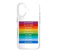 Custodia per iPhone 17 Inclusione Società Moderna Amore Arcobaleno LGBTQI