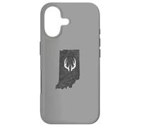 Custodia per iPhone 17 Indiana IN Deer Hunting Shed Antlers Design