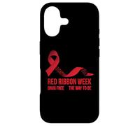 Custodia per iPhone 17 Indossiamo la consapevolezza della settimana del nastro rosso rosso ottobre senza droghe