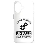 Custodia per iPhone 17 Ingegnere del software IT Guy Sono il supporto tecnico non pagato della mia famiglia
