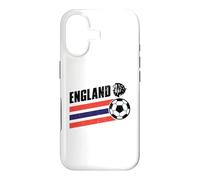 Custodia per iPhone 17 Inghilterra Lion Head World Cup Football Stripe