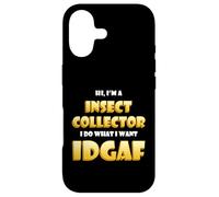 Custodia per iPhone 17 Insect Collector IDGAF Meme Bug Science Ant Studying Insects