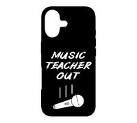Custodia per iPhone 17 Insegnante di musica in pensione Fuori Microfono Goccia Fine Anno